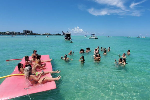 SiestaKation Charters sandbar tour